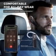 thumbnail image 5 of Swiifome Bluetooth Wireless Headset with Microphone, 14H Call Time, 360H Standby, Compatible with iPhone, Android, Samsung, Laptop, 5 of 8