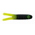 thumbnail image 5 of Johnson Original Beetle Spin Fishing Lure, Black/Chartreuse, 1.5 in, 5 of 6