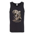 thumbnail image 2 of If It's Not a Weimaraner It's Just a Dog Gift | Mens Dog Lover Graphic Tank Top, Black, Small, 2 of 3