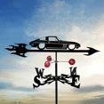 thumbnail image 4 of Metal Stake Exquisite Animal Shape Stainless Steel Hollow Wind Vane Sign Ornament For Decorating, 4 of 5