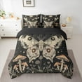 thumbnail image 2 of Manfei Gothic Moth 7-Piece Twin Bedding Sets,Rustic Mushroom Bedding Comforter Set,Country Flower Floral Sheet Sets For Boys Teens,Super Cozy Room Decor Reversible, 2 of 8