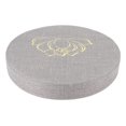 thumbnail image 2 of Coussins de Méditation Épaissis en Lin Rond, Coussin de Méditation, pour Méditation Yoga Gris, 2 of 8