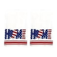 thumbnail image 3 of FEOLGEHLY Patriotic Kitchen Towels 4th of July Independence Day Fireworks Stars Red White Blue Dish Towels, 16x24 inch Seasonal Summer Memorial Day Decoration Hand Towels Set of 2, 3 of 7