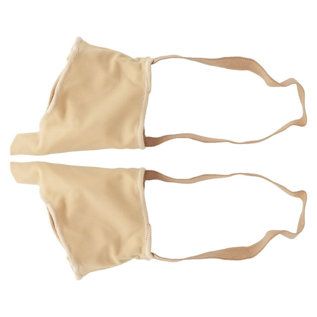 Manchons pour Oignons, Coussinets pour Oignons Roses, Protecteur d'Orteils, Réduit la Pression, Sangle Élastique, Correcteur d'Orteils Roses, pour Soutiens Soulagement des Pieds, Couleur Peau, 1 Paire