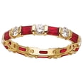 thumbnail image 2 of Karina B� Genuine Ruby Eternity Band, 2 of 9