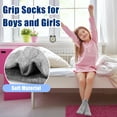 thumbnail image 4 of ELUTONG Toddler Socks Anti Skid with Grips Non Slip Crew Socks Boys Girls 12/24 Pairs Baby Kids Children 1-7 Years, 4 of 7