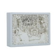 thumbnail image 2 of Yeacher 3D Paper Carving Night Light LED Papercut Light Box Sculptures Frame Gift Decorative Desktop Lamp, 2 of 8