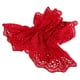 thumbnail image 4 of Coleteros rojos de doble capa con encaje, bandas elásticas para el pelo, coleteros para mujeres y niñas, coletas y recogidos con estilo, 4 of 7
