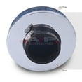 thumbnail image 3 of Universal for Cars 3" Inch Microfoam & Black Mesh Mushroom Style Cold Air Filter Intake (Blue) - Upgrade Short Ram CAI, 3 of 4