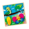thumbnail image 4 of Rompecabezas de madera, juguete educativo para niños, rompecabezas portátil, práctico Polilla, 4 of 9