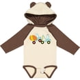 thumbnail image 3 of Inktastic Tow Truck Construction Boys Long Sleeve Baby Bodysuit, 3 of 5