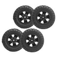 thumbnail image 1 of Khall RC Wheel for WPL,RC Rear Tires,2Pcs RC Rear Twin Tire Wheel Tyre 55mm Dia Fit for WPL D12 1/10 Remote Control Truck, 1 of 9