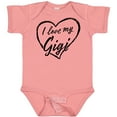 thumbnail image 3 of Inktastic I Love My Gigi in Black Chalk Heart Boys or Girls Baby Bodysuit, 3 of 5