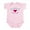 Petal Pink, variant on CafePress - Mimi's Little Angel Infant Bodysuit - Baby Light Bodysuit, Size Newborn - 24 Months