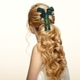 thumbnail image 2 of MasteelfCA Hair Bow Clip Long Tail Rhinestone Bowknot Hair Clip Hair Ribbon Bow Clip, 2 of 7