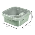 thumbnail image 2 of Contenedor Hermético Curver Keter Curver con Cubiertos de 900 ml Verde, 2 of 4