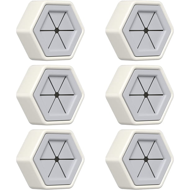 6 ganchos adhesivos para toallas de té, ganchos para toallas de cocina, ganchos para toallas de cocina, ventosas, soportes para toallas de cocina, ventosas autoadhesivas sin taladrar para armario de TUNC Sencillez