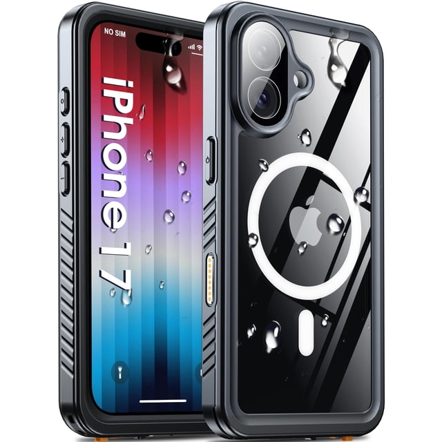 Funda para teléfono Oneagle iPhone 17 de 6.3 pulgadas, impermeable y a prueba de golpes