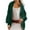 Green, variant on Womens Sweatshirt Cardigan Oversized Long Sleeve Open Front Hooded Jackets Drop Shoulder Cozy Coats