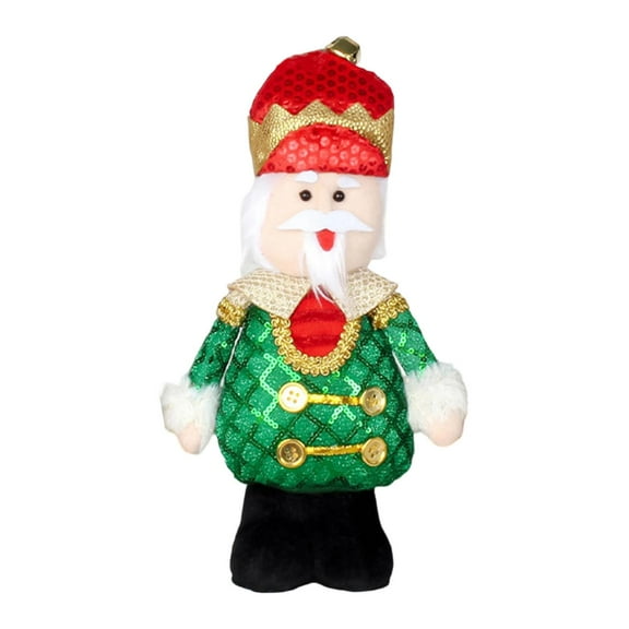 Kuntesetty Nutcracker Doll Christmas Decoration Christmas Gift for Kitchen Party Office Red Hat