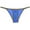 Blue, variant on Botmois Men's Leopard Bordered Ice Silk Bikini G-String Underwear Sexy Lingerie Posing Jockstrap Hipster Thong Stretchy Soft Fabric Red M