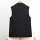 thumbnail image 4 of 2102 traje chaleco Top primavera mujer Casual moda chaquetas sin mangas bolsillo fino todo-fósforo coreano elegante fresco OfOffice ropa nueva, 4 of 5