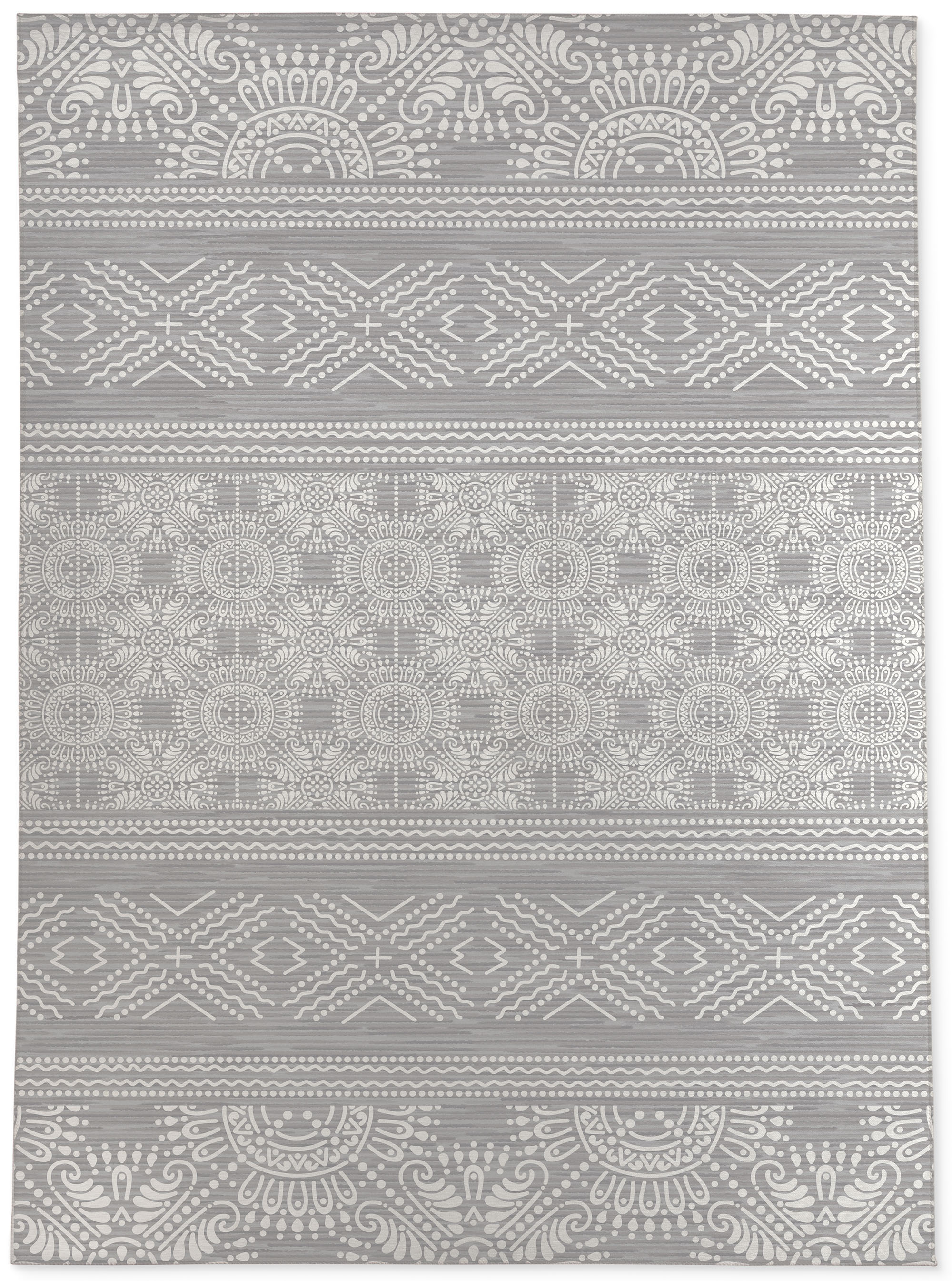 Light Gray Pattern Rug Dawson Light Grey Area Rug by Kavka Designs - Walmart.com