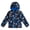 Black Blue Sonic, variant on SEGA Sonic The Hedgehog Zip Up Waterproof Rain Jacket Little Kid to Big Kid