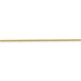 thumbnail image 3 of 14K Yellow Gold chain Rolo Concave Diamond-cut 18 in 1.5 mm, 3 of 5