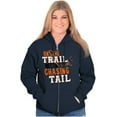 thumbnail image 4 of Fishing On Trail Chasing Tail Fisher Zip Hoodie Sweatshirt Men Brisco Brands S, 4 of 6