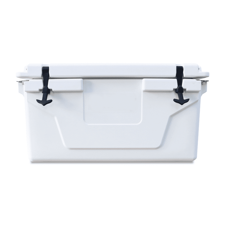 65 Quart Hard Large Cooler Box,Insulation Portable Ice Chest Box with 2  Wheels and Handle,400lbs Weight Capacity,Cooler Box for Beach, Drink,  Beverage, Camping, Picnic, Fishing, Boat, Barbecue 