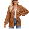 thumbnail image 2 of Loose Slouchy Midi Sweater Jacket for Women, 2 of 3