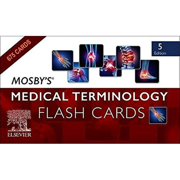 Pre-Owned Mosby's Medical Terminology Flash Cards Paperback