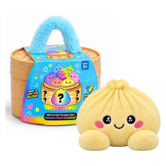 Soft Stuffed Dumpling Toy Cute Squishy Dumpling Plush Pillow for Bedroom and Living Room