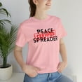 thumbnail image 5 of "Certified Peace Spreader" - T-Shirt Unisex Jersey Short Sleeve Tee, 5 of 8