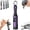 Purple, variant on 4 in 1 USB C Keychain Charger Cable, 65W Fast Charging Short Data Cable with Digital Display, 40Gbps Transmission, Zinc Alloy Braided, Fits L and Type C Devices, Portable Lanyard Cord 0.2m for Travel