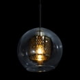 thumbnail image 4 of Lámpara Colgante Opulent Negro Bronce E27 60w 1 Luz LámparaYa Designers 23097-2 Globo Lámpara Colgante, 4 of 7