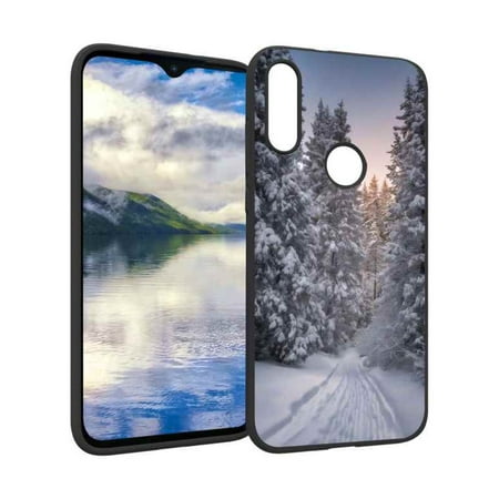 Winter-wonderland-escapes-4 phone case for Moto E 2020 for Women Men Gifts,Soft silicone Style Shockproof - Winter-wonderland-escapes-4 Case for Moto E 2020