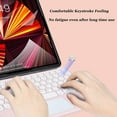 thumbnail image 2 of CHOK Wireless Bluetooth Keyboard with Touchpad for ipad  Portable Mini Small Universal Rechargeable 10 inch Ultra-Slim Wireless Keyboard for Tablet Smartphone PC Computer Laptop Windows A, 2 of 7