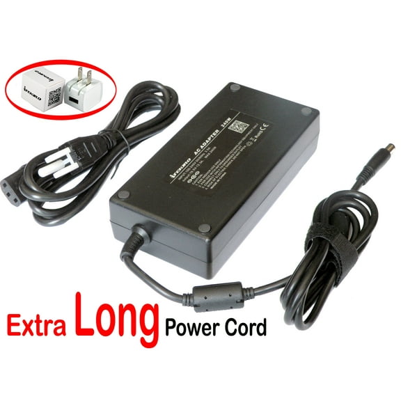 iTEKIRO 240W AC Adapter for Dell 0CN072 0DT878 0PN402 330-0722 CN072 DT878 PN402 DA230PS0-00 HA230PS0-00; Dell XPS M1730, G3 G5 G7 15 17 SE 5505; PP06XA; Alienware 14 15 17 m14 m14x m15 m15x m17 m17x