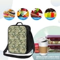 thumbnail image 4 of Fotbe Boîte à Lunch Tropicale Verte Sac à Lunch pour Hommes Femmes Grande Capacité Boîte à Lunch Réutilisable Sacs à Lunch Isolés Sac à Lunch Glacière, 4 of 7