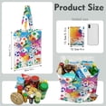 thumbnail image 4 of Soccer Player Tote Bag - Eco-Friendly & Compact Folding Design for Urban Commuters, 4 of 6