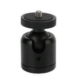 thumbnail image 1 of Camera Mount Tripod Head Adapter 360 Degree Swivel Top 1/4in Screw for SLR Mirrorless Camera Photography, 1 of 14