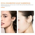 thumbnail image 4 of KONTONTY Women's Rhinestone Earrings, 1 Pair Sparkling Party Jewelry Accessories, 4 of 8
