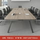 thumbnail image 1 of Conference table, long table, rectangular office table and chair combination, simple modern simple workbench, small negotiation My Lux Decor Round, 1 of 28