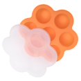 thumbnail image 1 of 7 Trous Moules d'Oeufs en Silicone Récipient de Stockage Réutilisable Plateau Alimentaire, 1 of 7