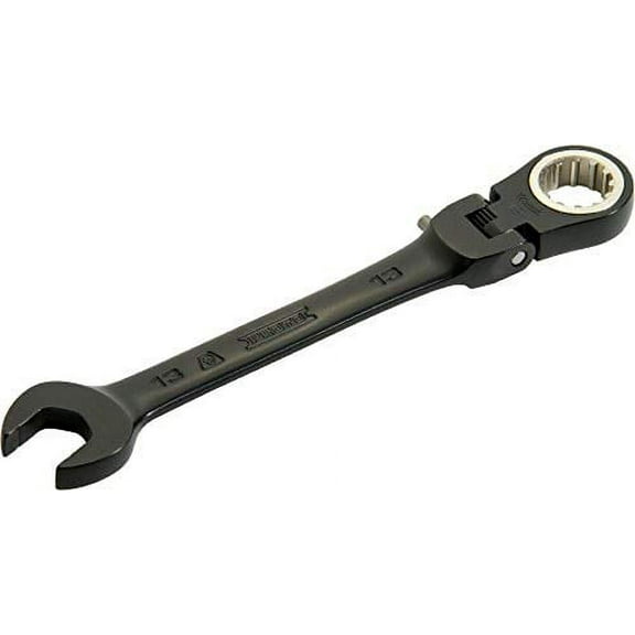 Stanley Proto Industrial JSCVM17F Black Flexible Ratchet Wrench 17-Millimeter