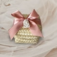 thumbnail image 4 of MesaSe Handmade Bamboo Candy Gift Boxes Beautiful For Wedding Braided Basket With Pastoral Style High-quality Souvenirs, 4 of 17