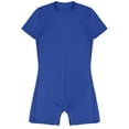 thumbnail image 5 of Alvivi Men's Short Sleeve One Piece Boyshorts Jumpsuit Romper Bodysuit Unitard Blue M, 5 of 8
