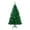 180cm/6ft, variant on Hzsb Flame Retardant Christmas Tree, 5/6/7 Artificial Pine Needle Xmas Tree with Many Branch Tips and Detachable Metal Base for Home, Office, Shop Decoration